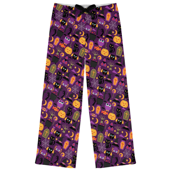 Custom Halloween Womens Pajama Pants - XL