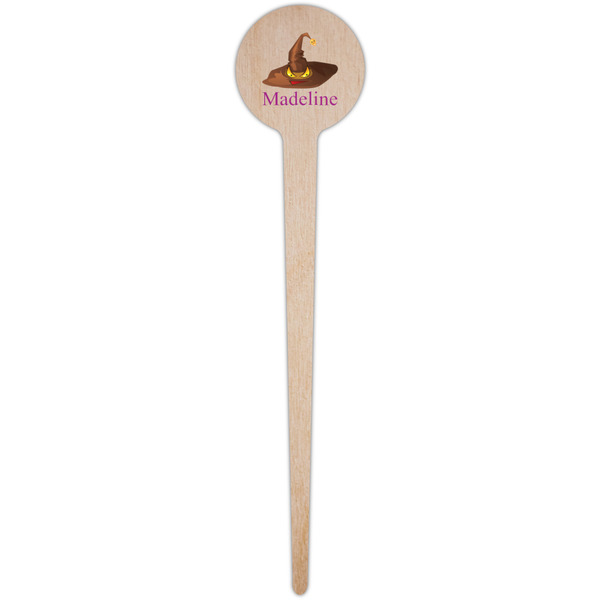 Halloween Wooden 4" Food Pick - Round - Single Pick