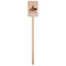 Halloween Wooden 6.25" Stir Stick - Rectangular - Single Stick