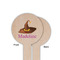 Halloween Wooden 6" Food Pick - Round - Single Sided - Front & Back