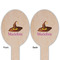 Halloween Wooden Food Pick - Oval - Double Sided - Front & Back