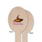 Halloween Wooden Food Pick - Oval - Single Sided - Front & Back