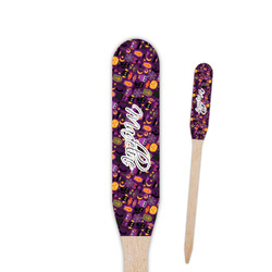 Halloween Paddle Wooden Food Picks - Double Sided (Personalized)