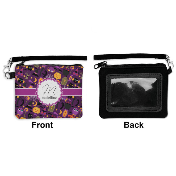 Halloween Wristlet ID Cases - Front & Back