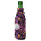 Halloween Zipper Bottle Cooler - ANGLE (bottle)