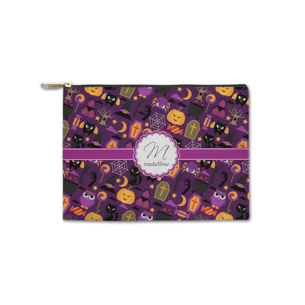 Custom Halloween Zipper Pouch - Small - 8.5"x6" (Personalized)