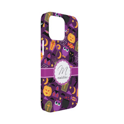 Halloween iPhone Case - Plastic - iPhone 13 Mini (Personalized)