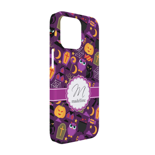 Custom Halloween iPhone Case - Plastic - iPhone 13 Pro (Personalized)