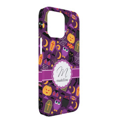 Halloween iPhone Case - Plastic - iPhone 13 Pro Max (Personalized)