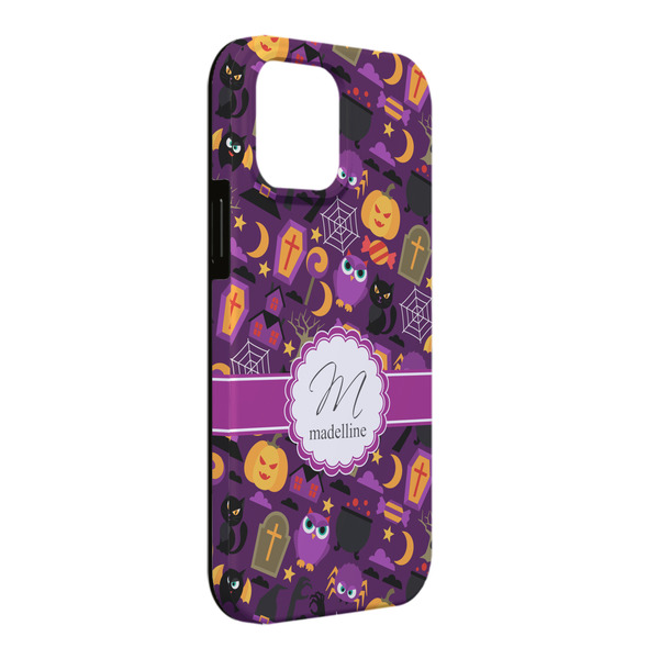 Custom Halloween iPhone Case - Rubber Lined - iPhone 13 Pro Max (Personalized)