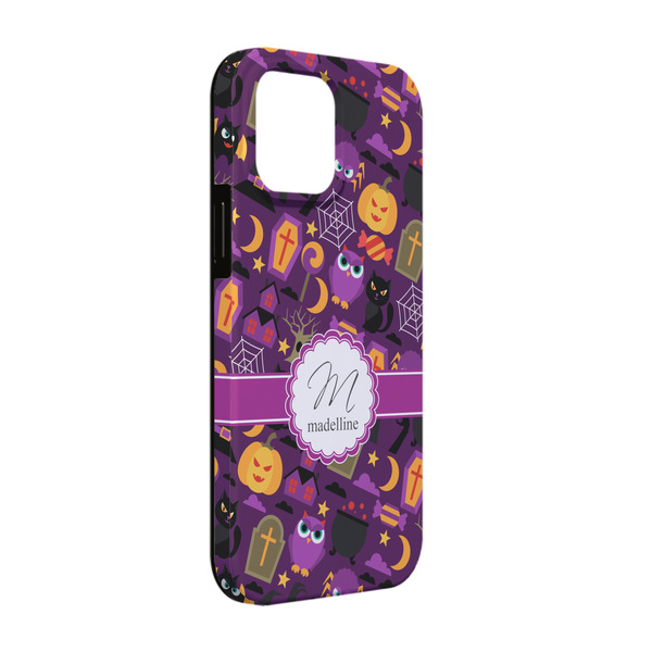 Custom Halloween iPhone Case - Rubber Lined - iPhone 13 Pro (Personalized)