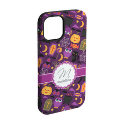 Halloween iPhone Case - Rubber Lined - iPhone 15 Pro (Personalized)