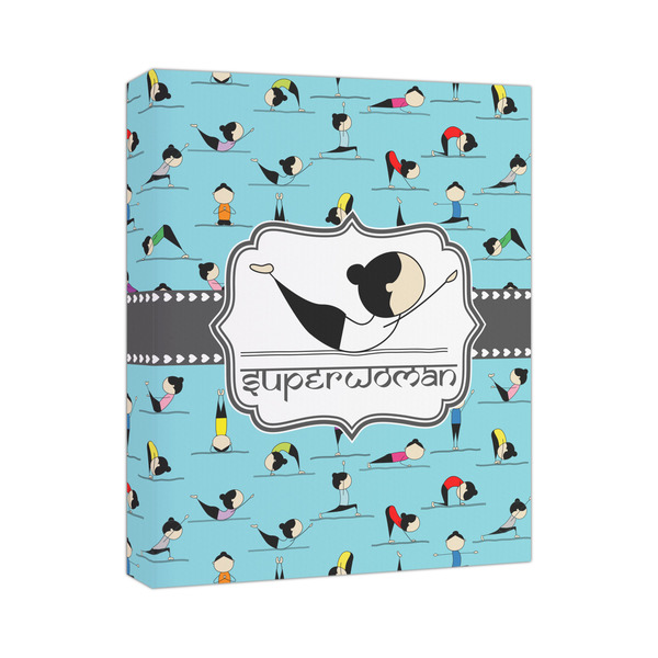 Custom Yoga Poses Canvas Print (Personalized)