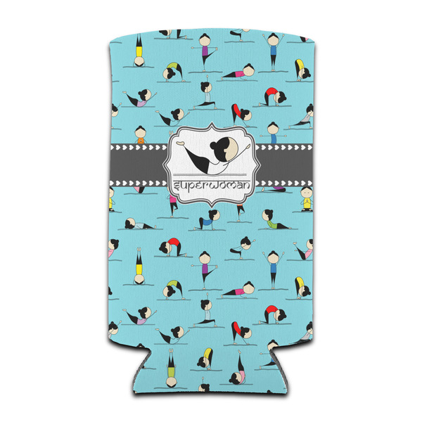 Yoga Poses 12oz Tall Can Sleeve - Set of 4 - FRONT