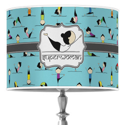 Yoga Poses Drum Lamp Shade (Personalized)