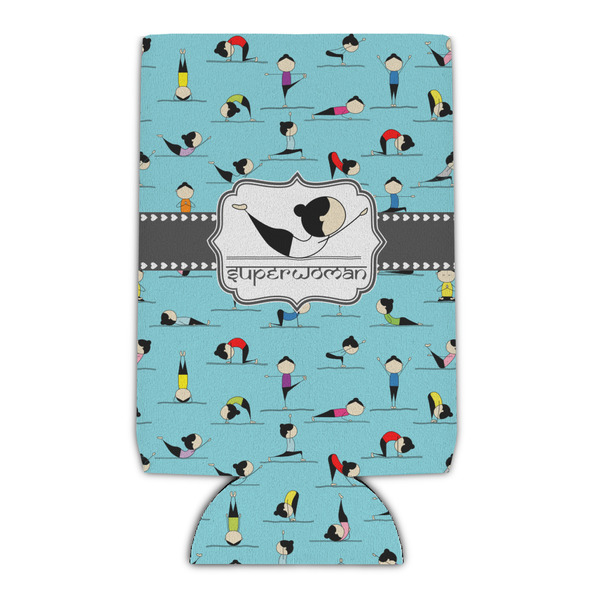 Custom Yoga Poses Can Cooler (Personalized)