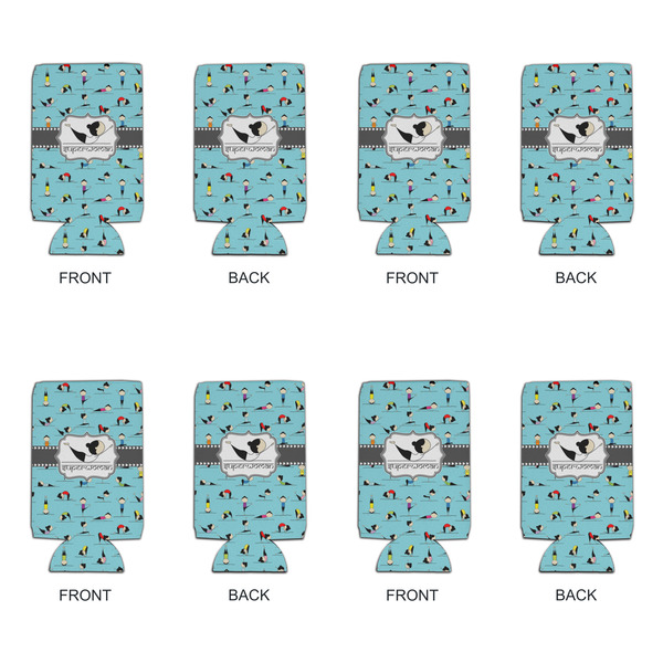 Yoga Poses 16oz Can Sleeve - Set of 4 - APPROVAL