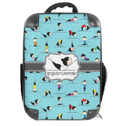 Yoga Poses Hard Shell Backpack (Personalized)