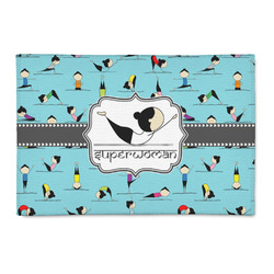 Yoga Poses Patio Rug (Personalized)