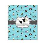Yoga Poses Wood Print - 20x24 (Personalized)