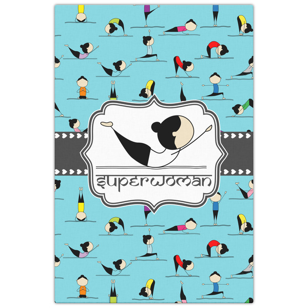 Yoga Poses 20x30 - Canvas Print - Front View