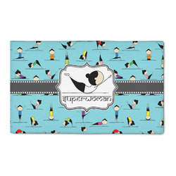 Yoga Poses 3' x 5' Indoor Area Rug (Personalized)