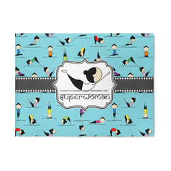 Yoga Poses 5' x 7' Patio Rug (Personalized)