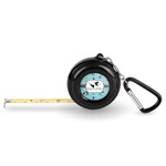 Yoga Poses Pocket Tape Measure - 6 Ft w/ Carabiner Clip (Personalized)