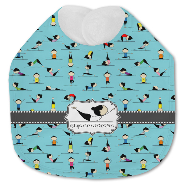 Yoga Poses Baby Bib - AFT closed