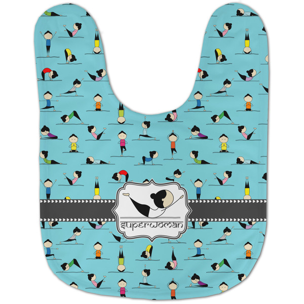 Yoga Poses Baby Bib - AFT flat