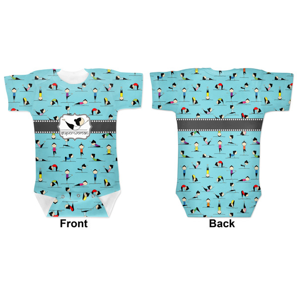 Yoga Poses Baby Bodysuit Approval