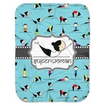 Yoga Poses Baby Swaddling Blanket (Personalized)