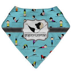 Yoga Poses Bandana Bib (Personalized)