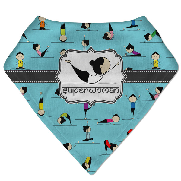 Custom Yoga Poses Bandana Bib (Personalized)