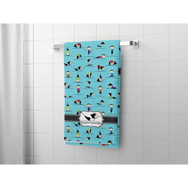 Yoga Poses Bath Towel - LIFESTYLE