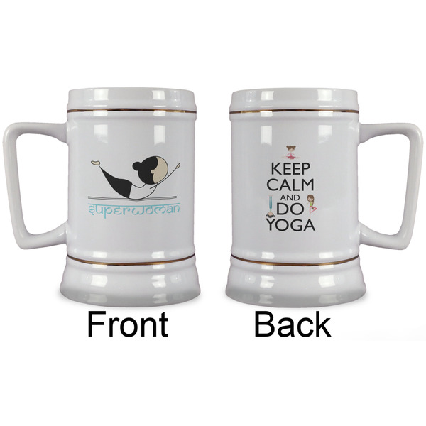Yoga Poses Beer Stein - Approval
