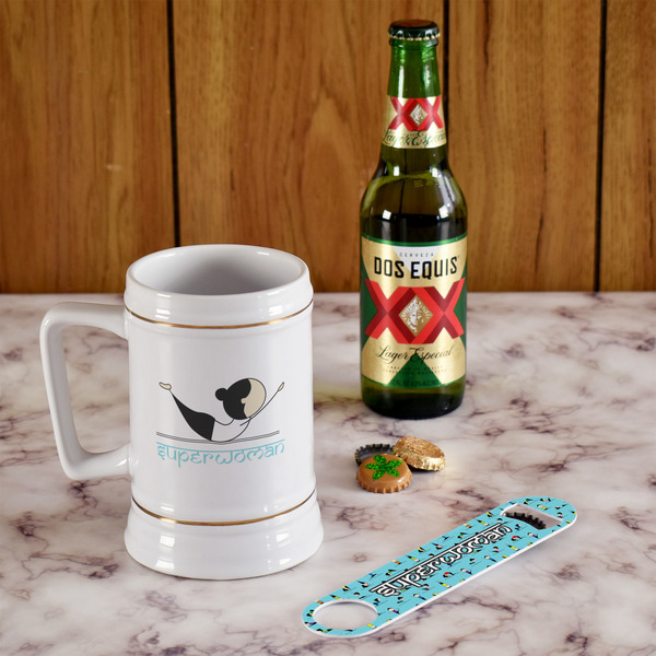 Yoga Poses Beer Stein - In Context