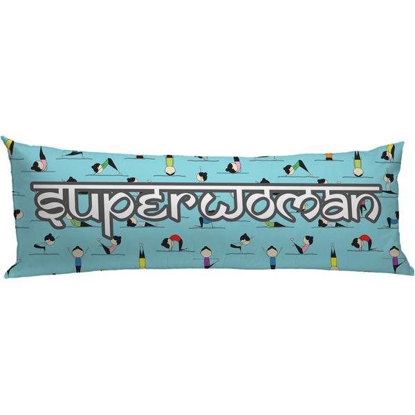 Custom Yoga Poses Body Pillow Case (Personalized)