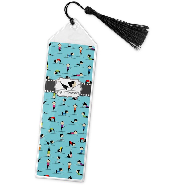 Custom Yoga Poses Book Mark w/Tassel (Personalized)