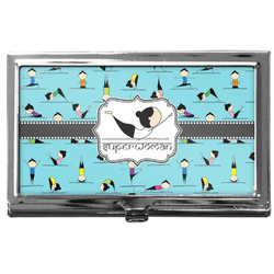 Yoga Poses Business Card Case