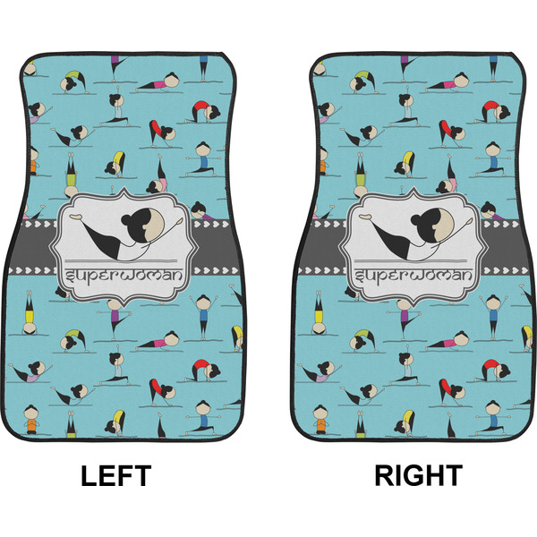 Yoga Poses Car Mat Front - Approval