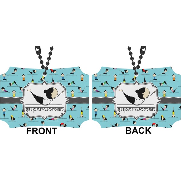 Yoga Poses Car Ornament - Berlin (Approval)