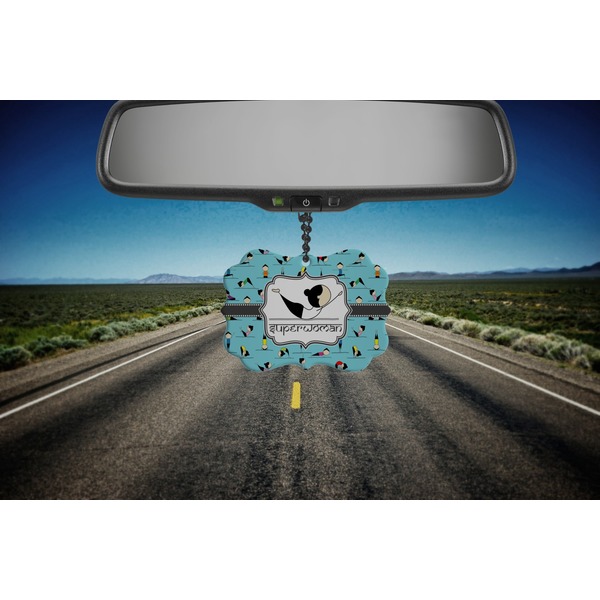 Yoga Poses Car Ornament (Road)