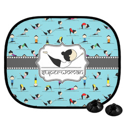 Yoga Poses Car Side Window Sun Shade (Personalized)