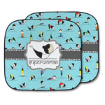 Yoga Poses Car Sun Shade - Two Piece (Personalized)