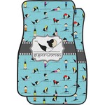 Yoga Poses Car Floor Mats (Personalized)