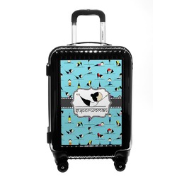 Yoga Poses Carry On Hard Shell Suitcase (Personalized)