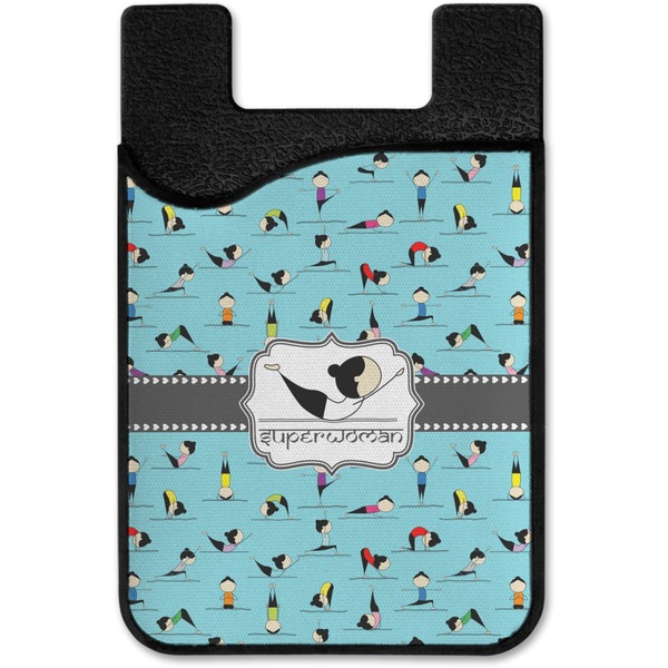 Yoga Poses Cell Phone Credit Card Holder