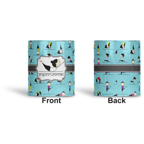 Yoga Poses Ceramic Pen Holder - Apvl