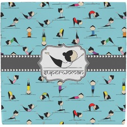 Yoga Poses Ceramic Tile Hot Pad (Personalized)